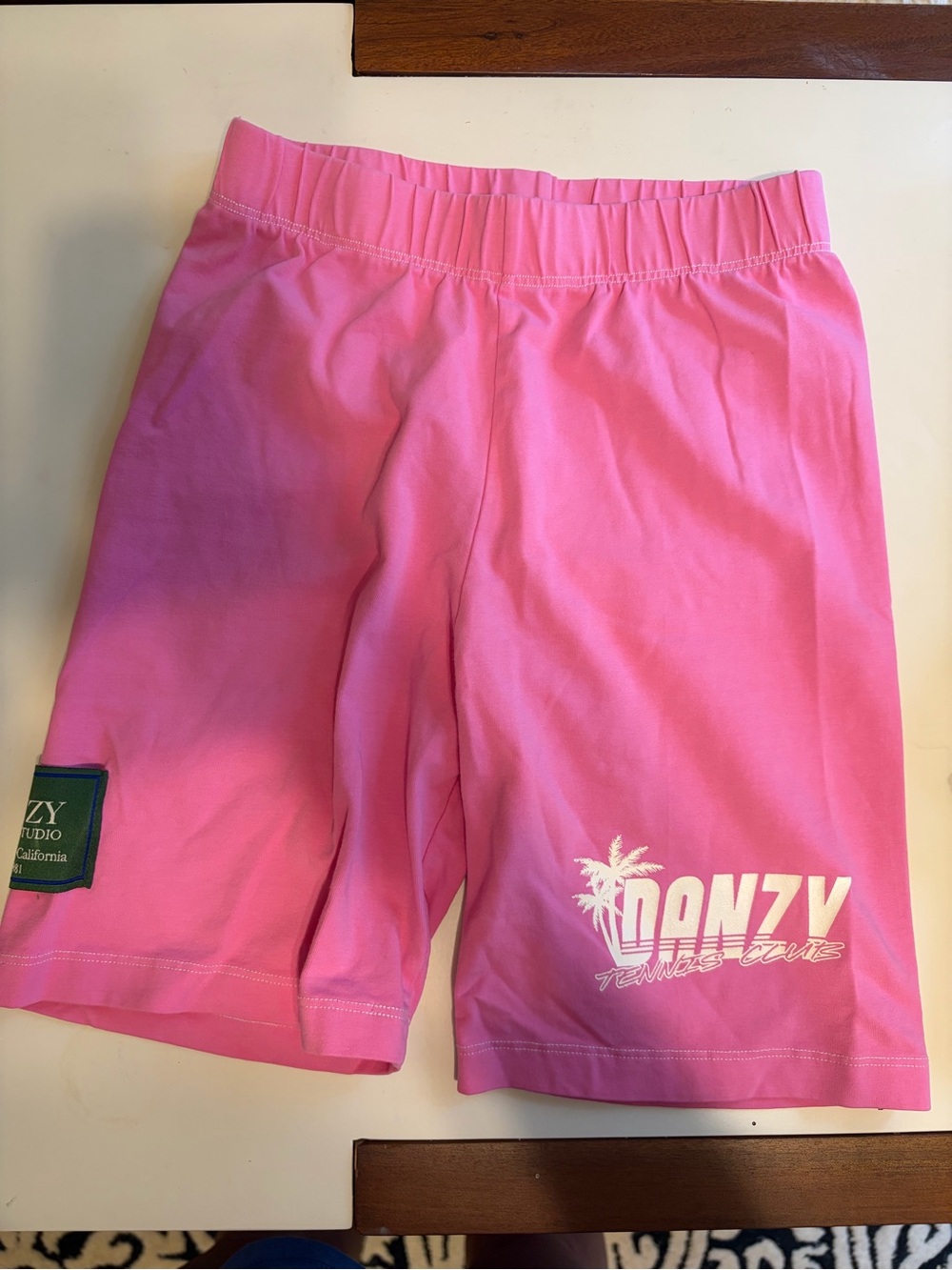 Danzy Pink Bike Shorts - S